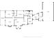 Detailed floor plan showcasing the layout of the house with labelled rooms and dimensions at 520 27Th W St, Bradenton, FL 34205