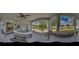 Panoramic view of the sunroom with hot tub, offering a serene escape and view of outdoor scenery at 640 Encarnacion St, Punta Gorda, FL 33983