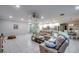 Expansive living area offers comfortable seating, neutral decor, and an open layout perfect for entertaining at 640 Encarnacion St, Punta Gorda, FL 33983