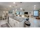 Open concept kitchen and living area is perfect for entertaining at 640 Encarnacion St, Punta Gorda, FL 33983