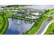 Enjoy the community pool, playground, and tennis courts with the calming pond views at 6435 165Th E Dr, Parrish, FL 34219