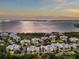 Aerial view of condo community featuring water views at 7840 34Th Ave W # 303, Bradenton, FL 34209