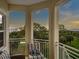 Scenic balcony with views of a lush landscape at 7840 34Th Ave W # 303, Bradenton, FL 34209