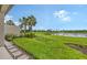 Enjoy a beautiful backyard view with a pond at 10254 Morning Mist Ln, Sarasota, FL 34241