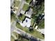 Aerial view of home including roof, yard and surrounding neighborhood at 11707 104Th St, Largo, FL 33773