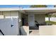 Backyard covered patio and small gate at 11707 104Th St, Largo, FL 33773