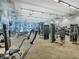 Bright, open gym with state-of-the-art equipment, weights, treadmills and ample space for fitness activities at 17612 Northwood St, Lakewood Ranch, FL 34202