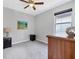 Bedroom with neutral walls and carpet at 201 Vinadio Blvd, Nokomis, FL 34275