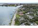 Beautiful waterfront property with mature trees, a swimming pool and stunning views of the water and cityscape at 2401 Riverview Blvd, Bradenton, FL 34205