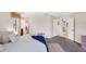 Comfortable main bedroom with access to ensuite bathroom at 3617 Yellow Pine Ct # 144, Sarasota, FL 34238