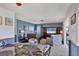 Cozy living room and dining area, ideal for relaxed living at 3721 Somerville Dr # 1513, Sarasota, FL 34232