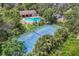 This community offers both tennis and a pool surrounded by lush green landscape at 3810 75Th W St # 128, Bradenton, FL 34209