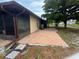 Spacious brick patio perfect for outdoor entertaining and enjoying the backyard at 4199 66Th Street W Cir # 4199, Bradenton, FL 34209