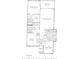 Detailed floor plan showcasing the layout of the home, including bedrooms, living spaces, and outdoor area at 4440 Fairways Blvd # 310, Bradenton, FL 34209