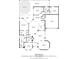 Detailed floor plan showcasing layout of home, including room dimensions and outdoor areas at 4727 Starboard Dr, Bradenton, FL 34208