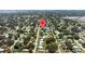 This captivating aerial shot highlights the community's layout and proximity to nearby amenities at 5317 14Th S Ave, Gulfport, FL 33707