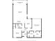 Detailed condo floor plan featuring a living room, kitchen, primary bedroom, and screened balcony at 6265 Midnight Pass Rd # 205, Sarasota, FL 34242