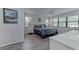 Inviting bedroom with a neatly made bed and serene decor, creating a comfortable and peaceful ambiance at 7110 Fairway Bend Ln # 181, Sarasota, FL 34243