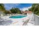 Enjoy a day at the community pool with lounge chairs and shade at 7137 Cedar Hollow Cir, Bradenton, FL 34203