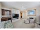 Cozy living area with wet bar, comfortable seating, and recessed lighting at 7615 Charleston St, Bradenton, FL 34201