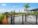 Fenced dog park divided into areas for large and small dogs, providing a safe place for pets to play and socialize at 7758 Summerland Cv, Bradenton, FL 34202