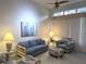 Bright living room featuring high ceilings, comfortable seating, and lots of natural light at 8616 15Th Nw Ave, Bradenton, FL 34209