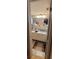 Well-lit bathroom showcasing a vanity with a sink and ample countertop space at 120 Sw Monroe N Cir, St Petersburg, FL 33703