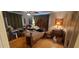 Spacious bedroom featuring a large wooden bed frame and ample natural light at 120 Sw Monroe N Cir, St Petersburg, FL 33703