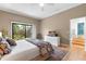 Bedroom features a balcony with nice outdoor scenery at 1347 Landings Dr # 6, Sarasota, FL 34231