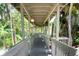 Exterior walkway winding through lush landscaping at 1347 Landings Dr # 6, Sarasota, FL 34231