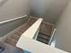 Carpeted stairs showcasing a staircase in a home's interior, emphasizing the home's vertical space at 17637 Cantarina Cv, Bradenton, FL 34211