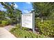 Sign about rules and policies for the Arbor Grande Villa's dog park at 2316 Springhaven Ln, Lakewood Ranch, FL 34211