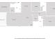Detailed floor plan showcasing the layout with the primary bedroom, kitchen, living room, and other rooms at 2316 Springhaven Ln, Lakewood Ranch, FL 34211