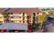 This building's exterior offers a covered parking area and a private balcony at 2395 Harbor Blvd # 314, Port Charlotte, FL 33952