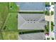 Aerial view of house showing roof, backyard, and surrounding neighborhood at 6219 Golden Nettle Dr, Apollo Beach, FL 33572
