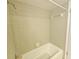 Clean bathroom shower featuring cream tiling, shower head, and soap dish at 6305 Bikini Rd, Sarasota, FL 34241