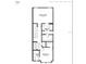 Detailed floorplan featuring primary suite, second bedroom and baths at 6358 Fairmont Ln, Palmetto, FL 34221