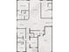 Detailed floor plan showcasing the layout with primary bedroom, kitchen, bedrooms, and living spaces at 773 Rosemary Cir, Bradenton, FL 34212