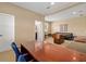 The game room provides a relaxing space with a foosball table, a sitting area, and a spacious desk at 773 Rosemary Cir, Bradenton, FL 34212