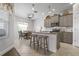 Charming kitchen with granite countertops, stainless appliances, and a cozy breakfast nook for casual dining at 7750 Ridgelake Cir, Bradenton, FL 34203