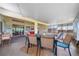 Large Florida Room with views to interior and exterior at 1299 Tripoli, North Port, FL 34286