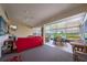 Inviting Florida Room with large windows and open view at 1299 Tripoli, North Port, FL 34286