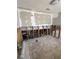 An unfinished kitchen shows wall studs and flooring awaiting remodeling at 13434 1St St E, Madeira Beach, FL 33708