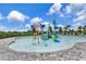 Splash pad with water features for Gathering fun at 16231 Tradewind Ter, Bradenton, FL 34211