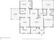 Detailed floorplan showcasing the layout of the home with the kitchen, bedrooms, bonus room, and sunroom at 2026 Arkansas Ave, Englewood, FL 34224