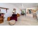 Open floor plan with seamless flow into kitchen and dining area at 22434 Walton Ave, Port Charlotte, FL 33952