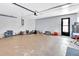 This expansive garage offers plenty of room for storage or hobbies at 2315 Riverwood Pines Dr, Sarasota, FL 34231
