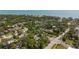 Aerial view of home near water at 2850 Bon Air Ave, Sarasota, FL 34234