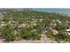 Aerial view of home near water at 2850 Bon Air Ave, Sarasota, FL 34234
