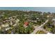 Aerial view of home near water at 2850 Bon Air Ave, Sarasota, FL 34234